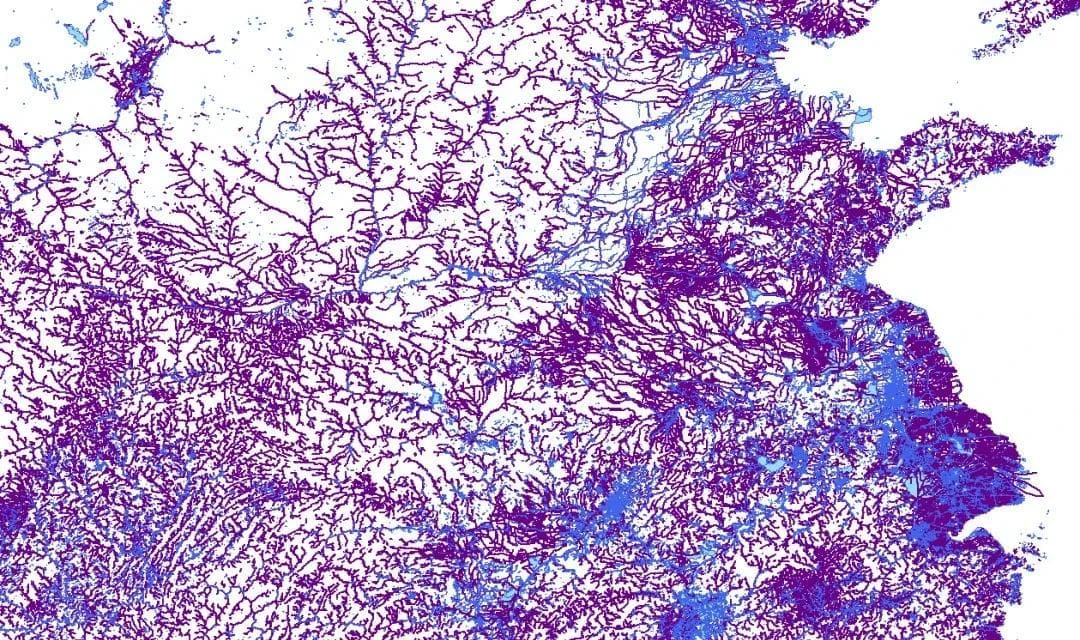 OpenStreetMap发布2024中国水系数据，环境研究等领域可免费使用