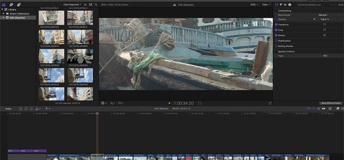 如何在Final Cut Pro中使用键盘快捷键