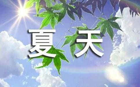 夏天户外活动注意事项
