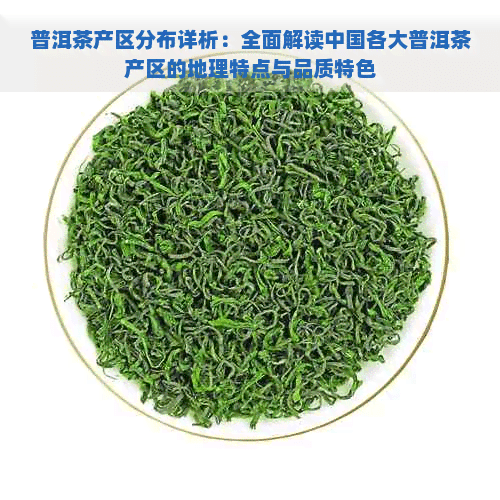 普洱茶产区分布详析：全面解读中国各大普洱茶产区的地理特点与品质特色