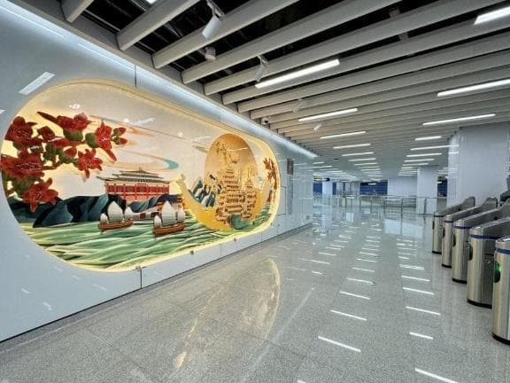 广州地铁11号线打造全国首条非遗示范线，设五座非遗重点站