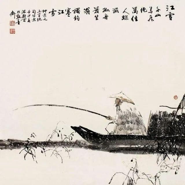 千古第一雪景诗，20个字寒意透骨，成就了后世无数画家