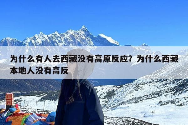为什么有人去西藏没有高原反应？为什么西藏本地人没有高反