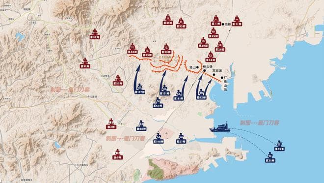 国军为什么打不穿塔山防线？平地当道扎寨，程子华给马谡上了一课