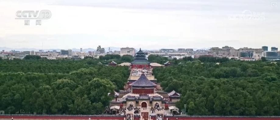北京中轴线彰显中国传统都城规划理论以及“中”“和”哲学思想