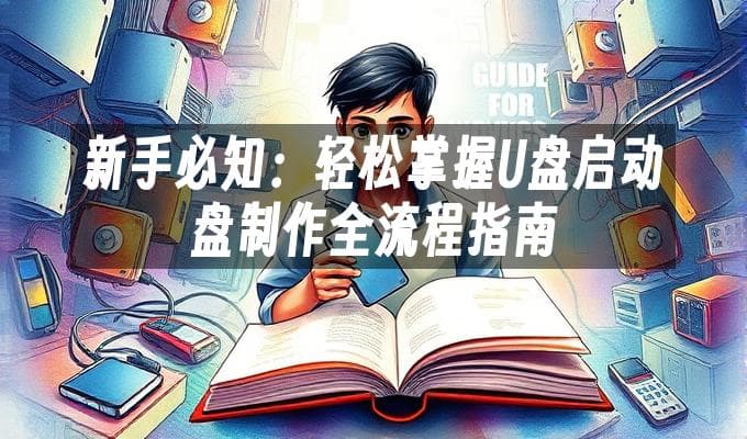 U盘启动盘制作全攻略：三系统通用，小白也能学会