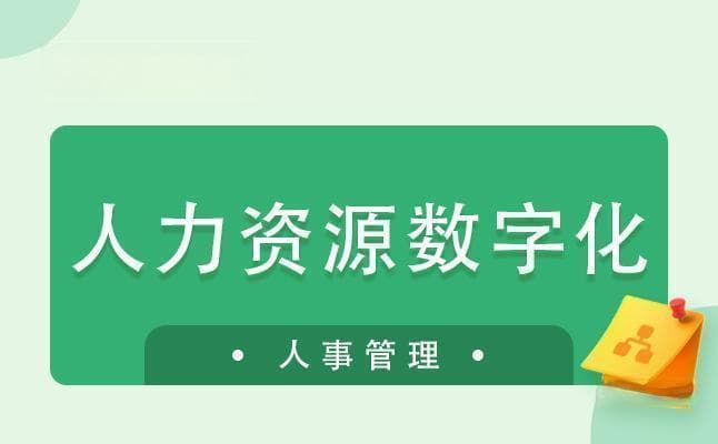 人力资源数字化不仅提升效率还助力人力资源优化