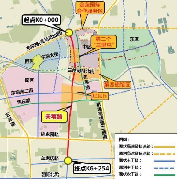 贯穿“南北”！全长6.11公里，北京朝阳将再添一条交通主动脉
