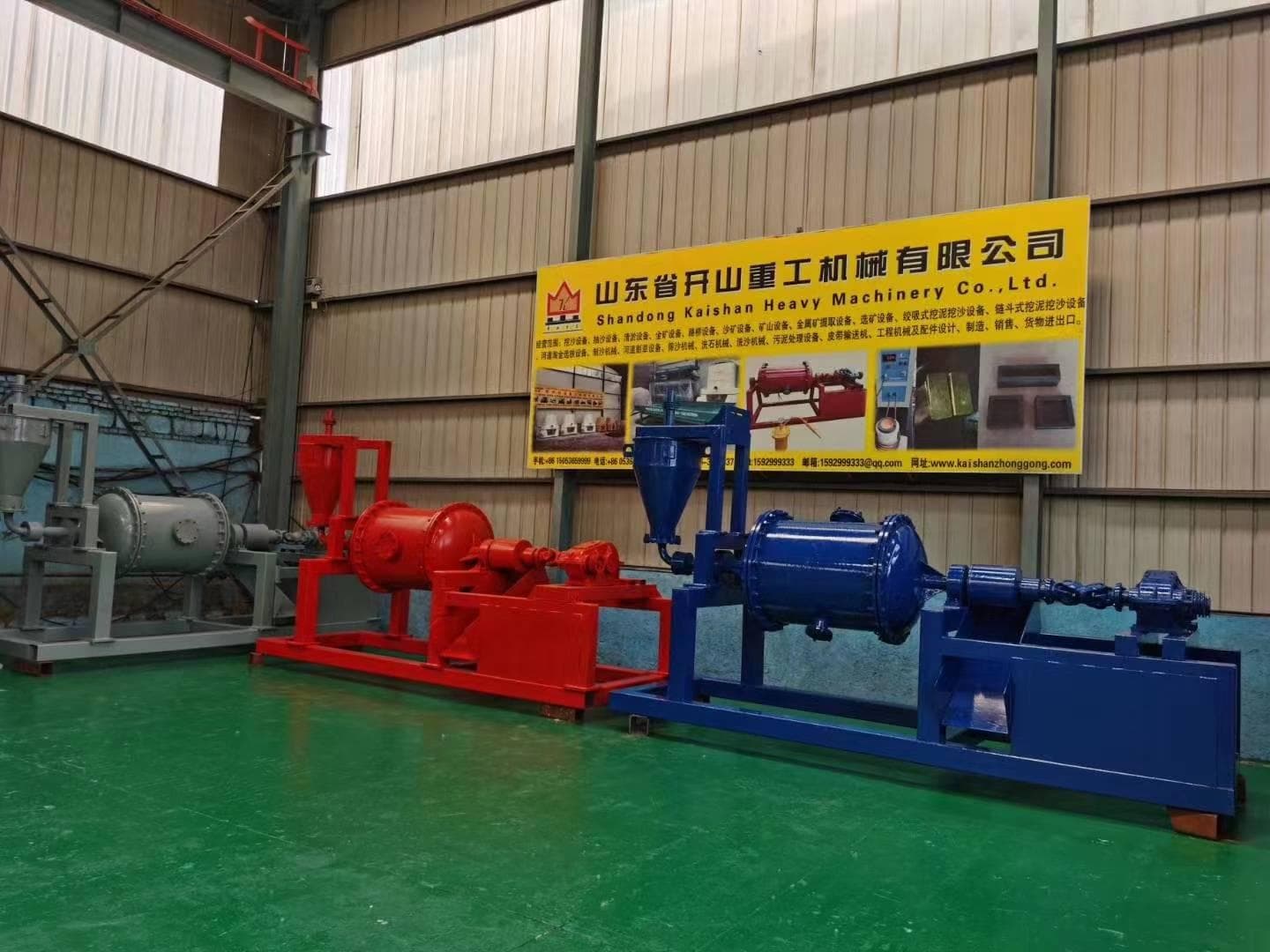 中小型矿山选金工艺中常用的混汞机汞膏蒸馏设备介绍