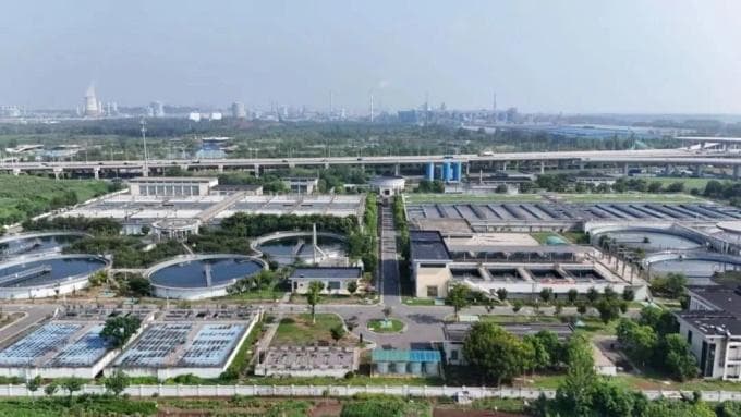 南京桥北污水处理厂入选国家首批“绿色低碳标杆厂”名单