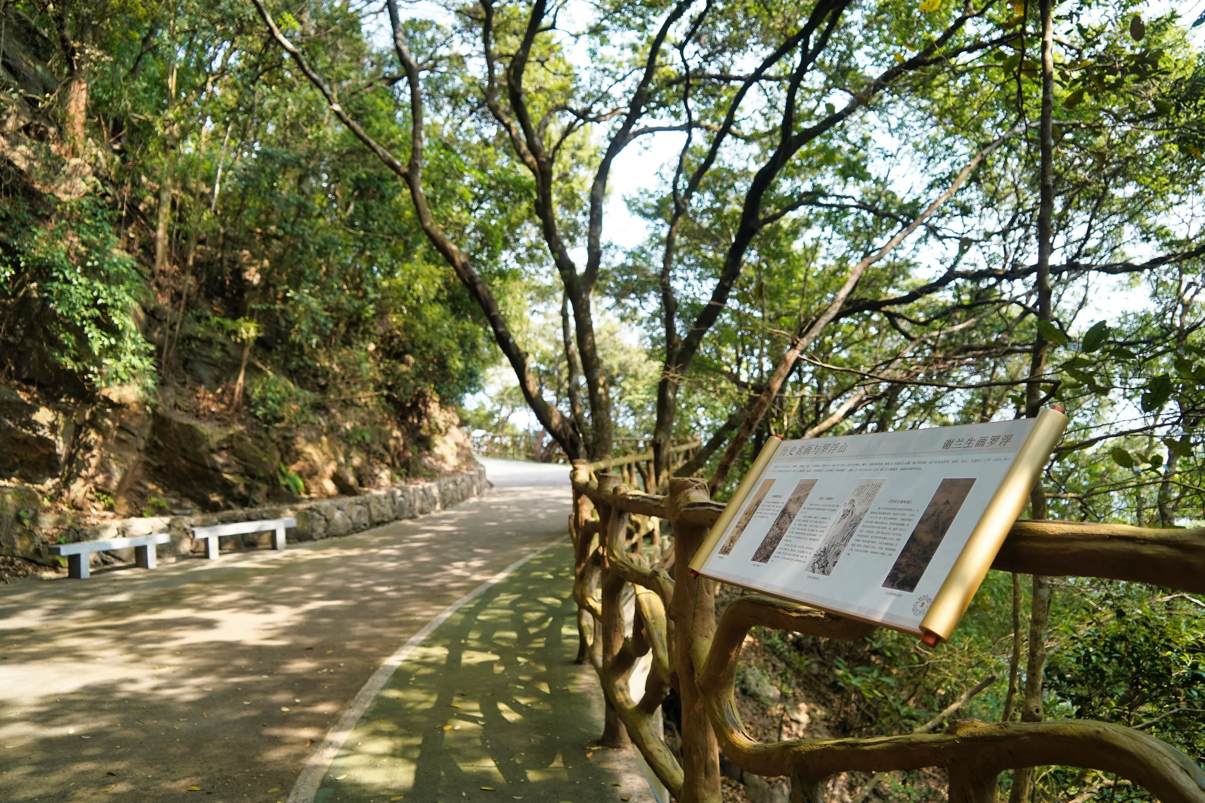 罗浮山景区紫云步道上新，开启“智慧+文化”旅游模式