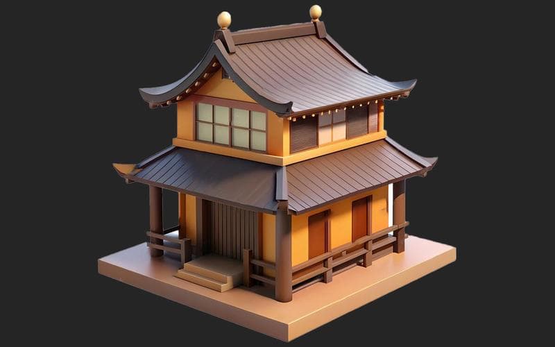 3DMax古风建筑教程：探索建筑内部的创意设计技巧