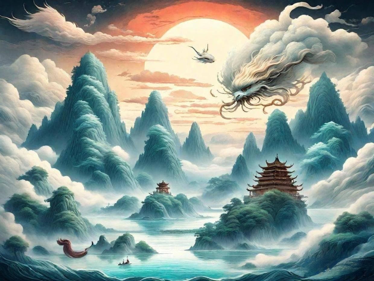 《〈山海经〉记载：夸父为解旱灾追逐太阳》