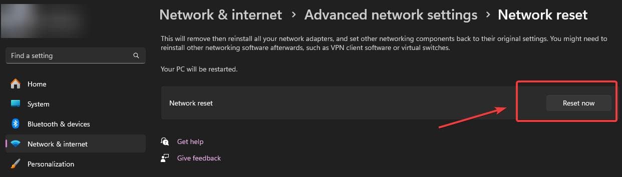 Win11更新系统后无法上网最新解决方案