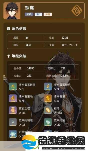 原神钟离岩霸技能与命之座深度解析