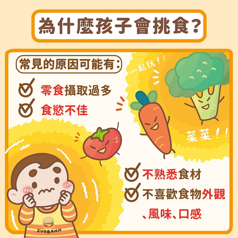 孩子挑食怎么办？五个改善孩子偏食的小方法