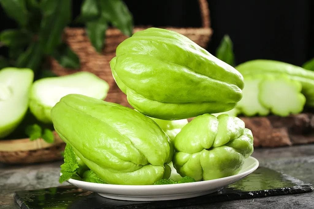 营养价值堪比"蔬菜中的硒库"，秋季正是佛手瓜上市时节