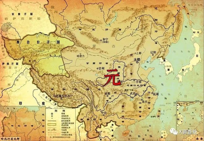 解读元朝与蒙古四大汗国的关系