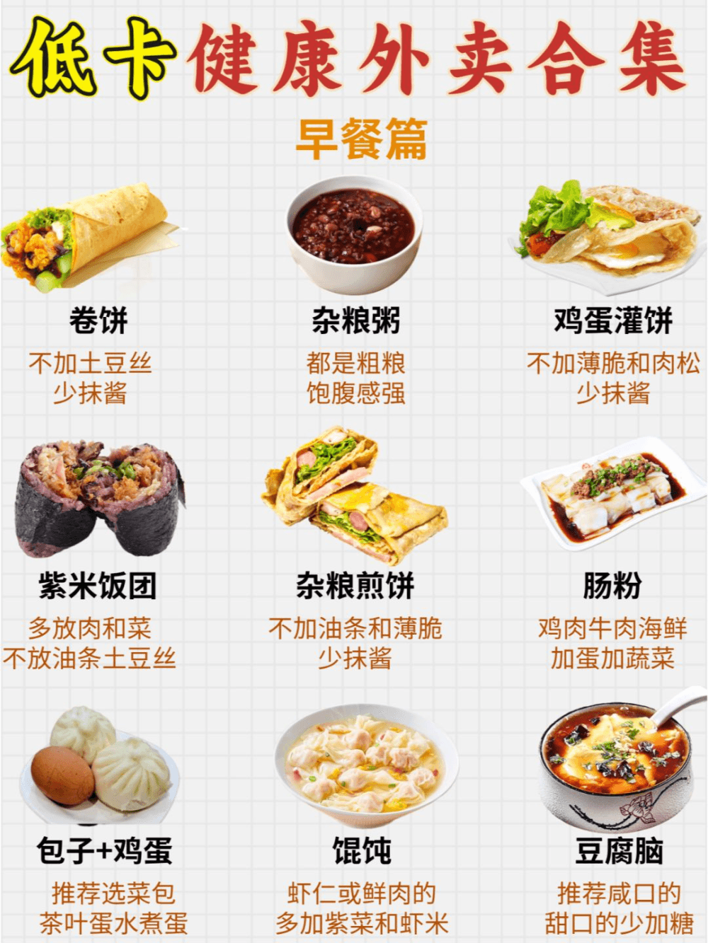 外卖也能减脂？学了轻松享瘦！
