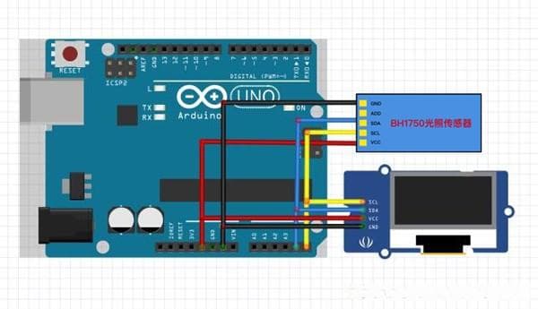 Arduino教程：光强传感器控制OLED背光