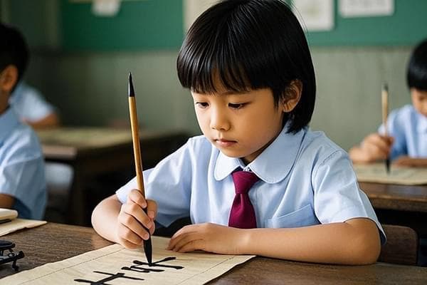 笔墨童心——小学生如何练就一手好毛笔字