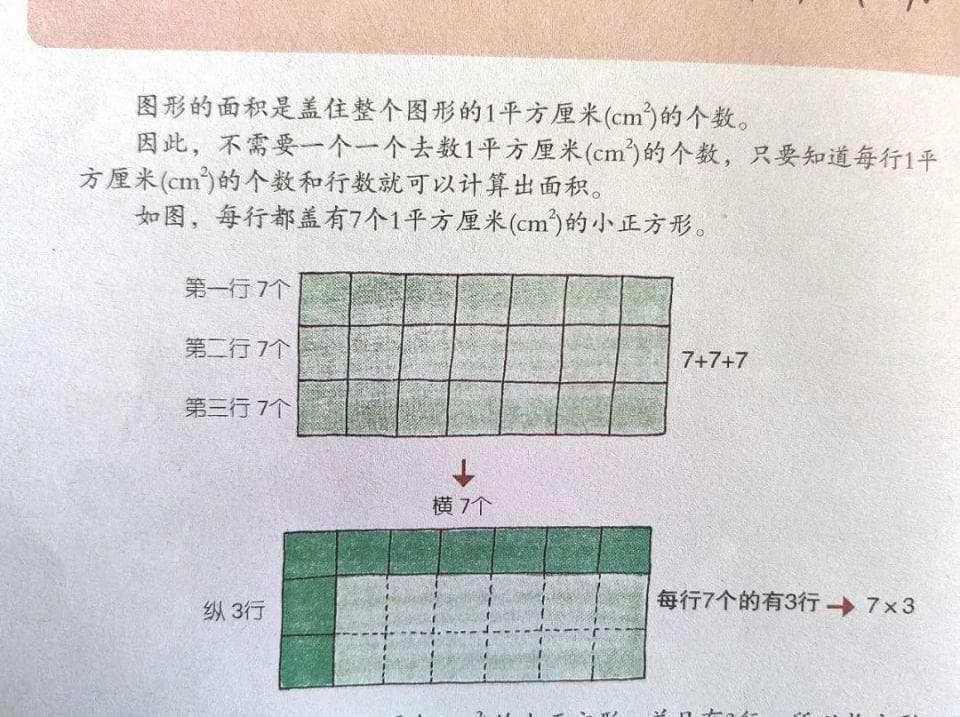 边长为1的正方形，是所有面积公式的基础：面积的底层逻辑