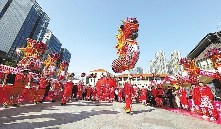 四大国家级非遗项目亮相汉阳 归元庙会，“巳”那个味