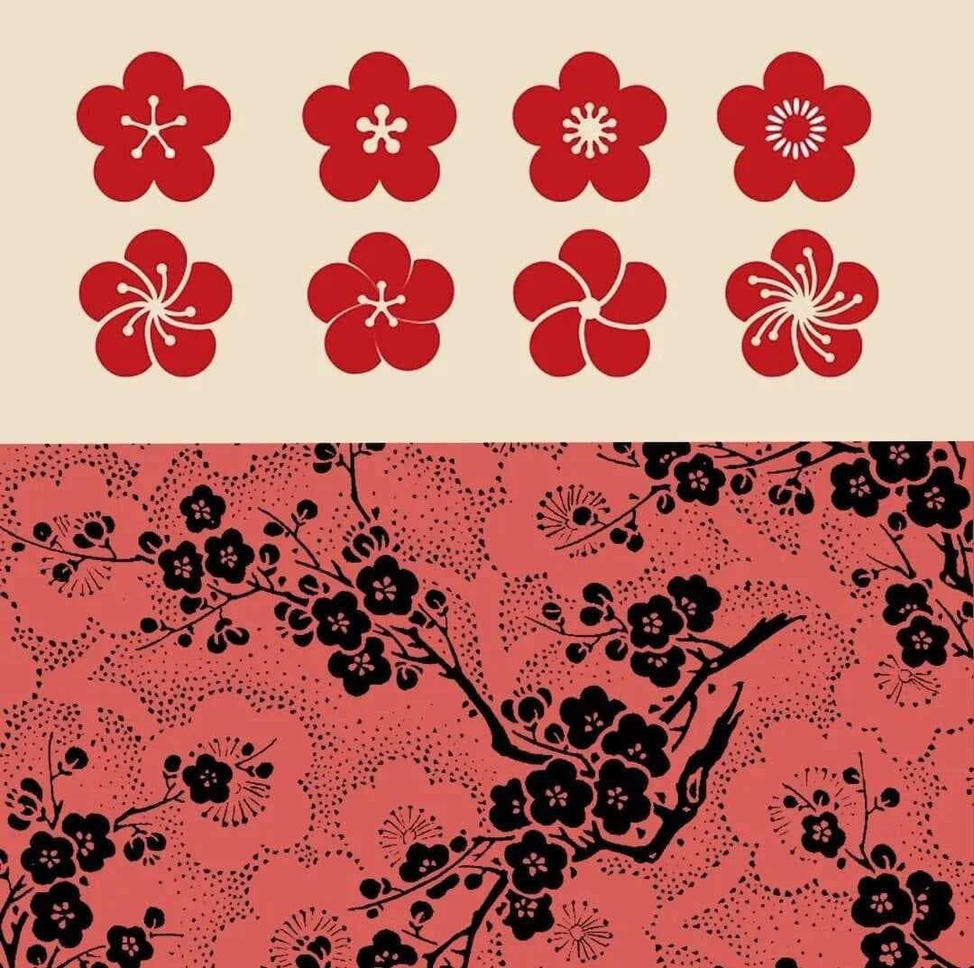 梅花纹·仙降一树梅
