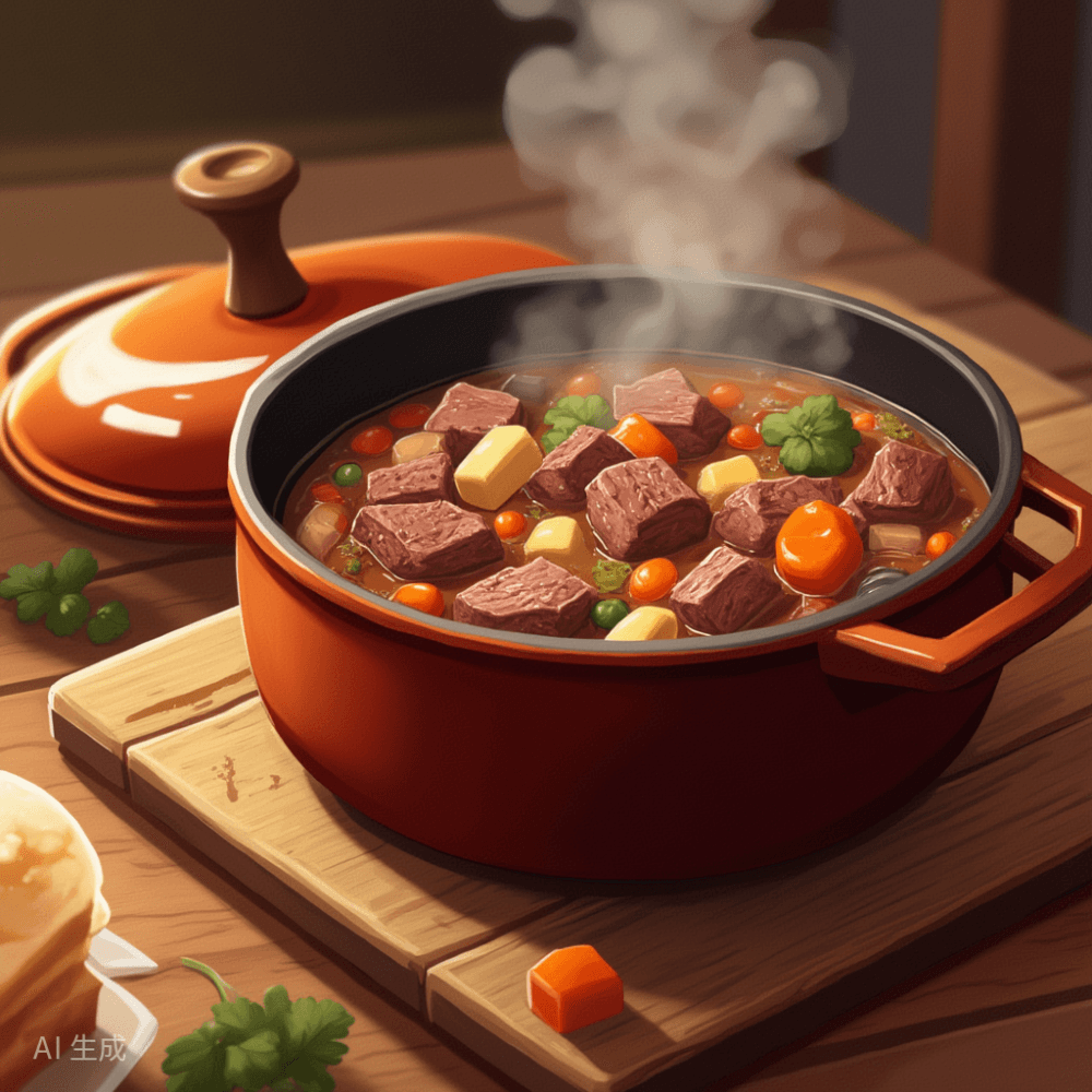 慢炖锅炖肉：能炖出更多氨基酸还是嘌呤？