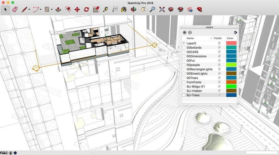 SketchUp在平面设计领域的应用与技巧