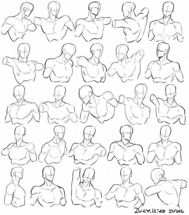 素描的必经之路：必须要了解的人物形体知识