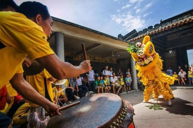 鹤山狮艺：灵动飘逸，风行世界