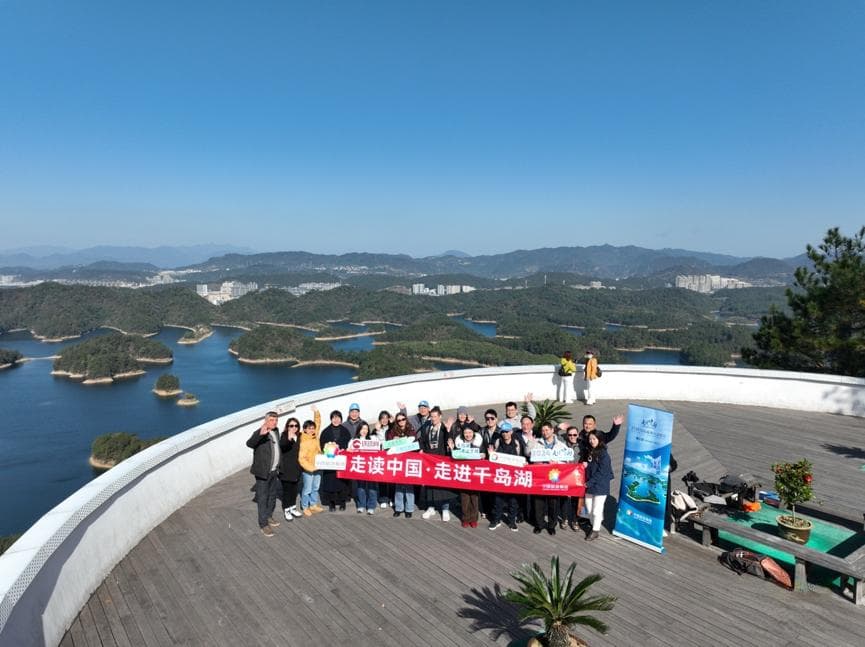 外媒记者点赞千岛湖生态旅游：“非常成功”
