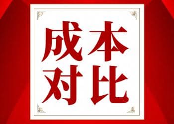储能端中各类电池的成本对比
