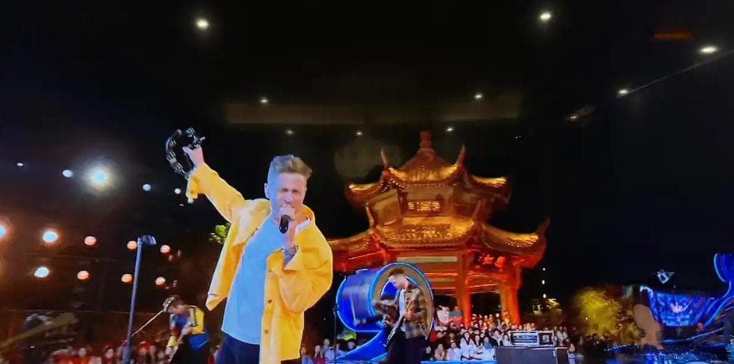 OneRepublic乐队亮相大陆央视春晚 网民赞“中西合璧”