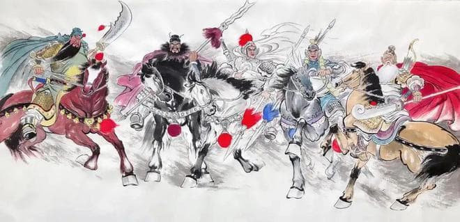 《三国演义》五虎上将，古诗中的风采谁最牛？