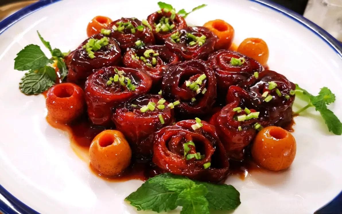 鲁菜经典之——九转大肠，酸甜苦辣咸五味俱全