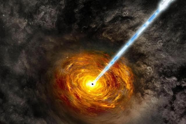类星体的疯狂闪烁有助于解释宇宙的"黑暗时代"是如何结束的