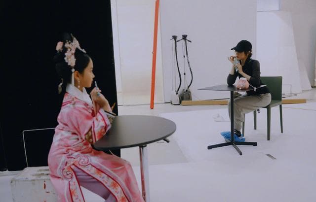 10岁小花穿古装：孙俪母女重现甄嬛传经典造型