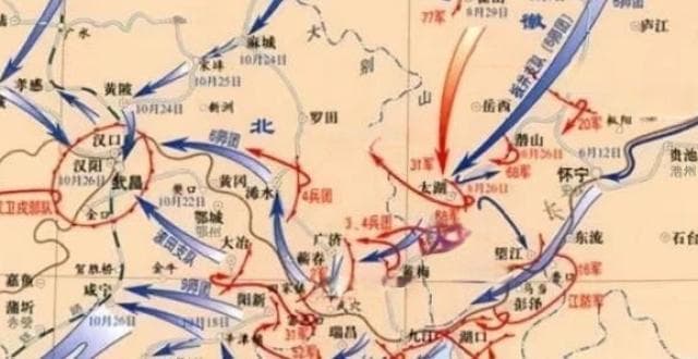 武汉会战时期蒋介石的军事战略战术