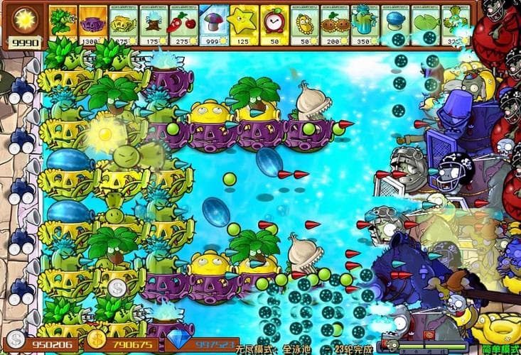 植物大战僵尸无尽版阵型图（无尽版最佳阵型图推荐与攻略）