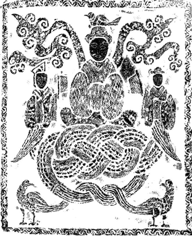 汉画像的奇幻世界：云气、神兽与神话人物