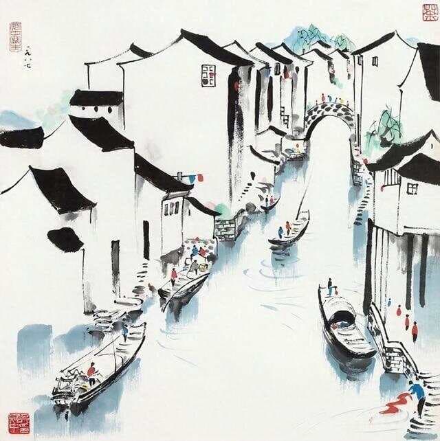 最经典的10首江南诗词，杏花微雨，山水如画，每一首都是千古名作