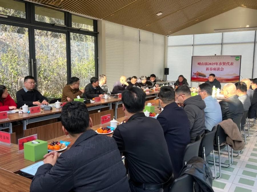 张楼镇召开在外人才返乡座谈会 共商家乡发展大计