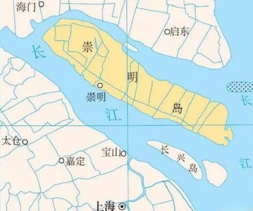 崇明岛为何划分给了上海？