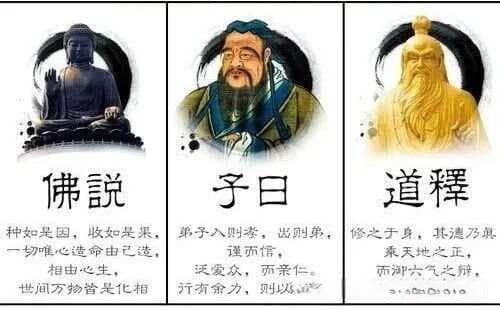 中国传统文化中的三教区别