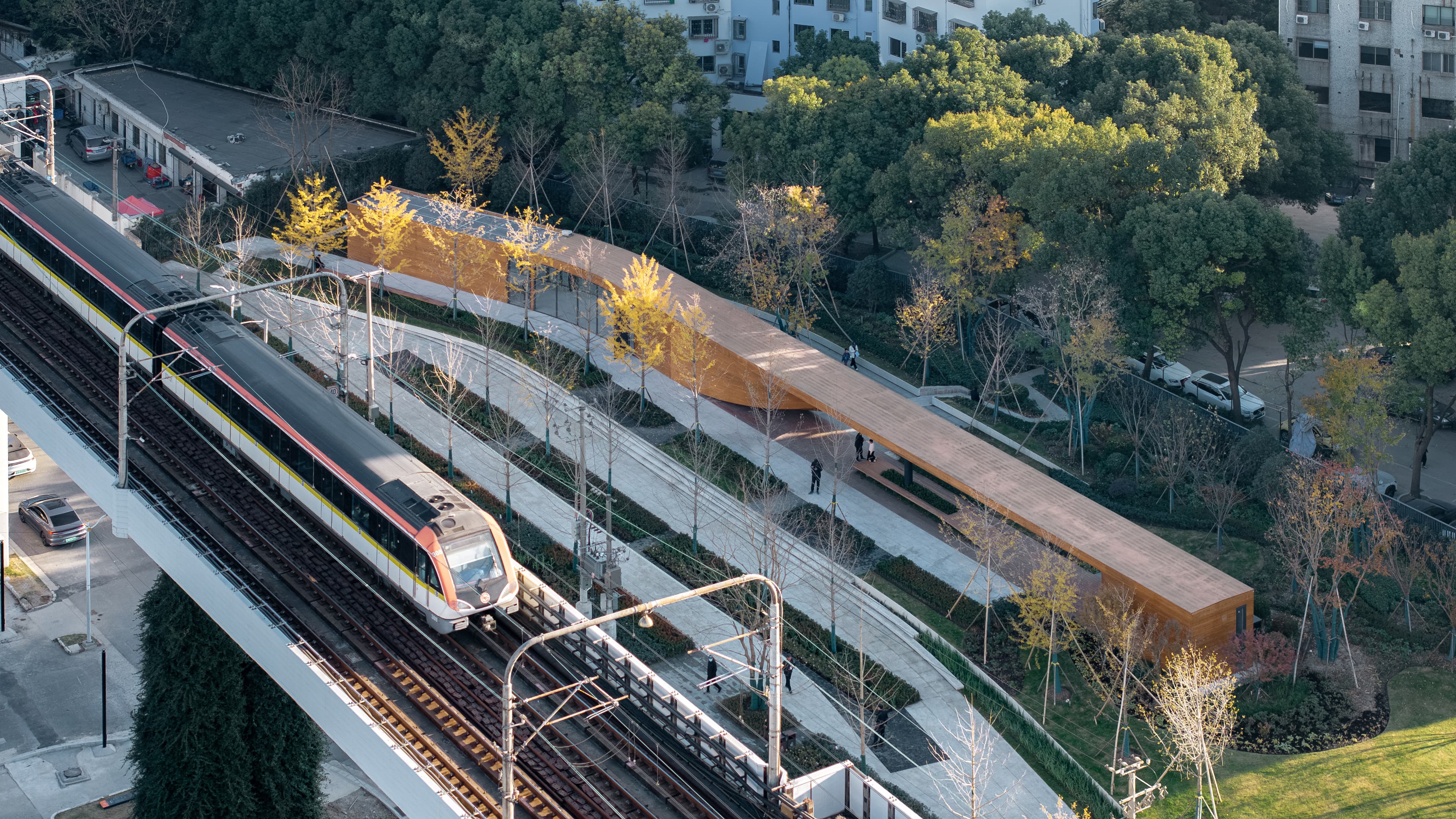 以清风为形：上海漕溪路口袋公园