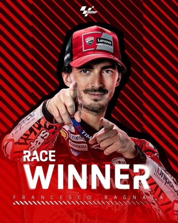 MotoGP揭幕战正赛：巴尼亚亚夺冠，新秀阿科斯塔表现抢眼
