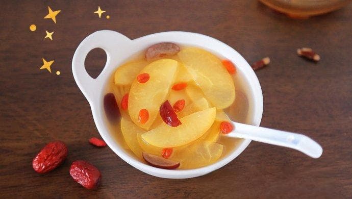 补气养颜的元气汤水～苹果黄芪水