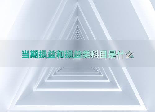 当期损益的概念与重要性